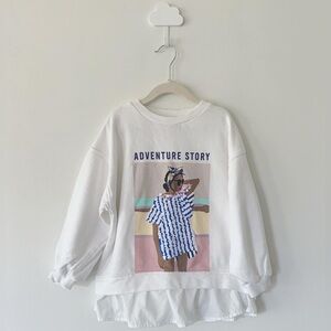 Zara sweatshirt kids 8